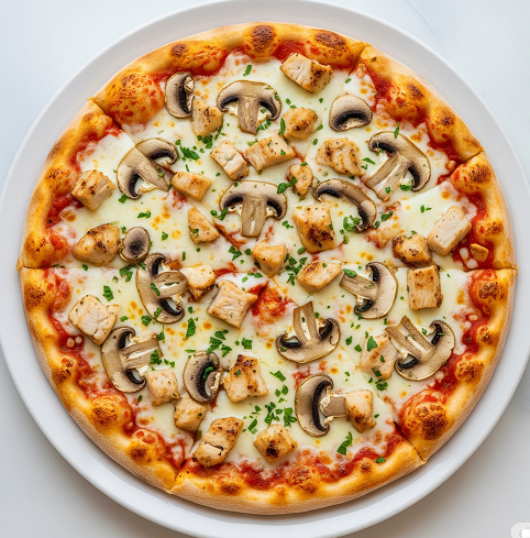 Cheese & Chicken Pizza 