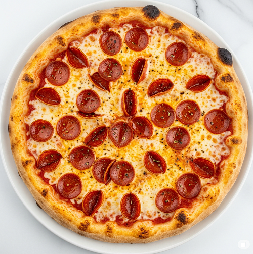 Cheese & Pepperoni Pizza 
