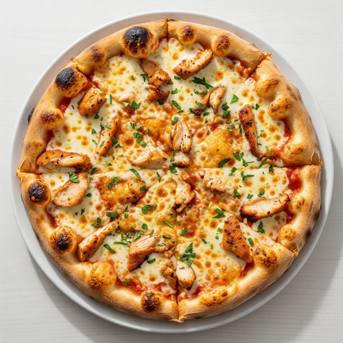 Cheese & Spicy Chicken Pizza 
