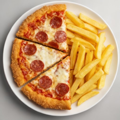 1/2 Pepperoni Pizza Crunch 