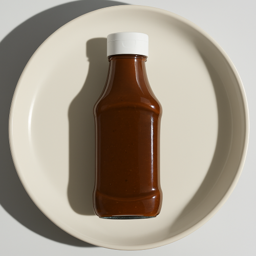 Bottle Of Brown Sauce 